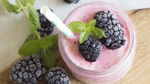 smoothie myrtille