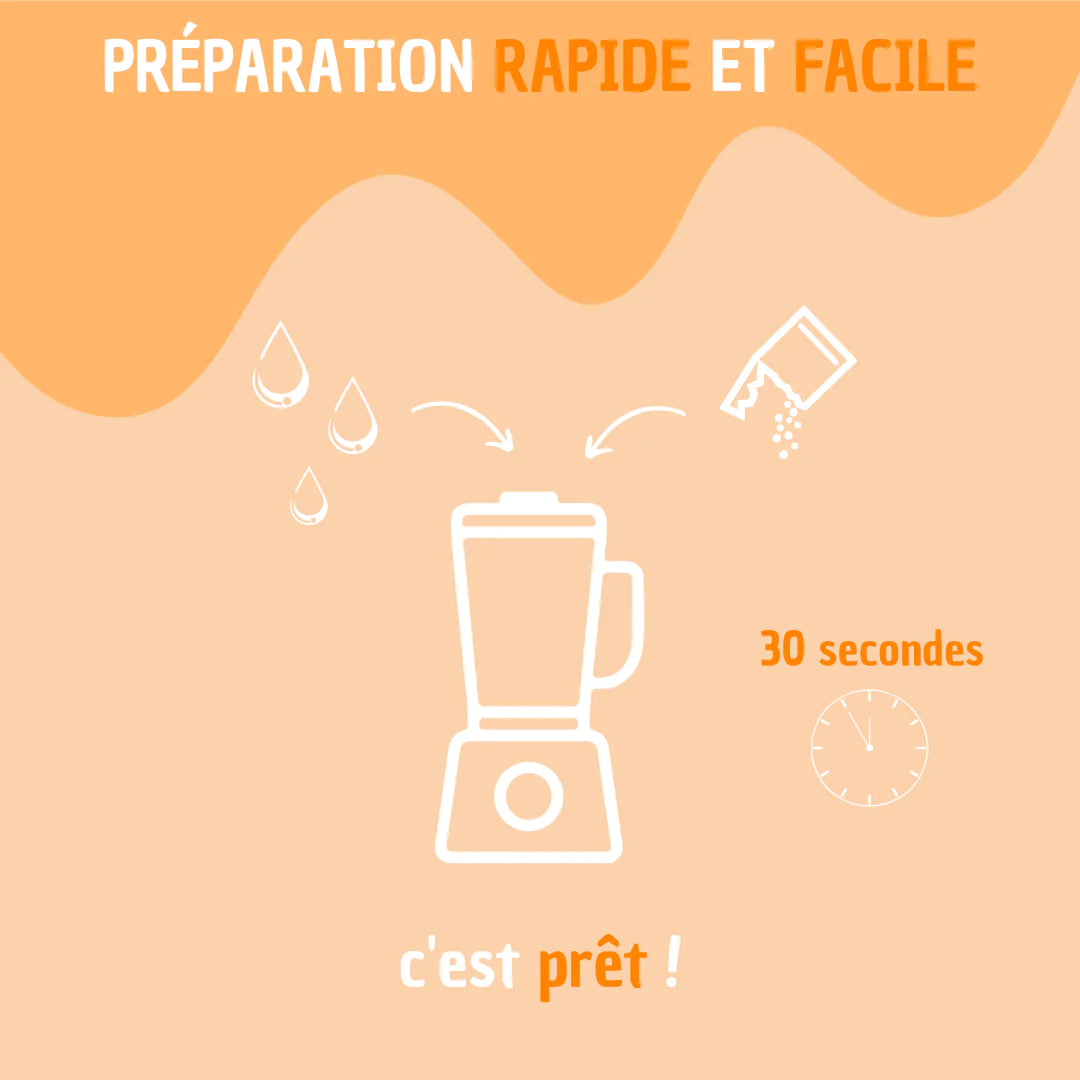 Poudre à smoothies - Orange